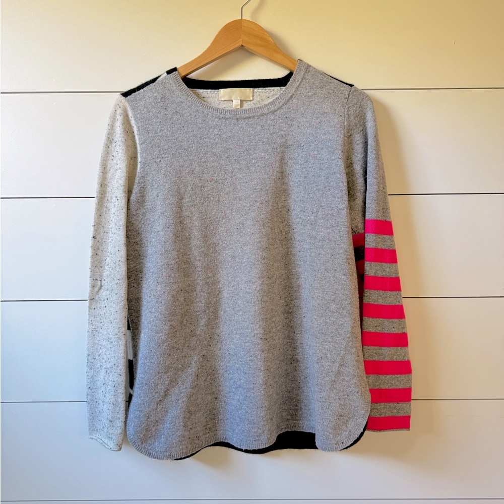 Lisa Todd Pop Rocks cashmere sweater.